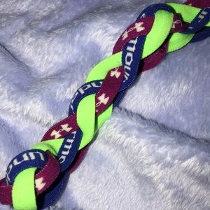 Under armour headbands braided